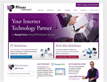 Tablet Screenshot of pliner.com
